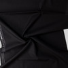 Deep Black Pure Solids Cotton Poplin from Art Gallery Fabrics #32345 Fabric By The Yard - Wide shot