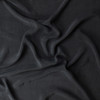 Black Cupro Challis #32371 Fabric By The Yard - Wide shot