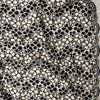 Black and Ivory Two Tone Floral Cotton Guipure Lace #32401 Fabric By The Yard - Wide shot