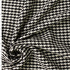 Black and White Houndstooth Poly/Rayon Tweed #32404 Fabric By The Yard