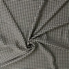 Black and White Houndstooth Poly/Rayon Tweed #32404 Fabric By The Yard - Wide shot