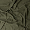 Olive Green Cotton Double Gauze #32407 Fabric By The Yard - Wide shot