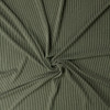 Olive Urban Wavy Rib Knit #32409 Fabric By The Yard - Wide shot