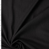 Black Rayon/Spandex Fashion Rib Knit #32432 Fabric By The Yard