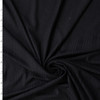 Black Variegated Modal/Spandex Fashion Rib Knit #32434 Fabric By The Yard