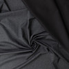 Black/Charcoal Denim Look Reversible Ponte De Roma #32461 Fabric By The Yard - Wide shot