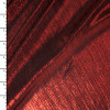 Red on Black Lined 4-way Stretch Metallic