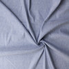 Chambray Blue Marabella Stretch Linen/Viscose #32478 Fabric By The Yard - Wide shot