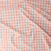 Salmon, Pink, and Emerald Plaid Seersucker #32508 Fabric By The Yard - Wide shot