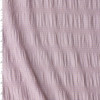 Lilac and Blush Mini Check Gathered Stretch Seersucker #32511 Fabric By The Yard