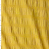 Yellow and Sand Mini Check Gathered Stretch Seersucker #32514 Fabric By The Yard