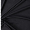 Black 100% Combed Cotton Jersey Knit #32570 Fabric By The Yard