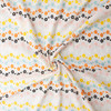 Colorful Waving Floral Italian Embroidered Cotton Voile #32580 Fabric By The Yard - Wide shot