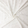 Eyelet Medallions Italian Embroidered Cotton Lawn #32586 Fabric By The Yard - Wide shot