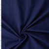 Navy Italian Crinkle Stripe Cotton Woven #32593 Fabric By The Yard