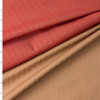 Red and Gold Two Tone 6.4oz Italian Herringbone Denim #32639 Fabric By The Yard