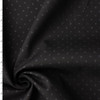 Indigo Shadow Polka Dots on Black 12.7oz Italian Denim #32642 Fabric By The Yard
