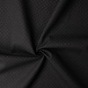 Indigo Shadow Polka Dots on Black 12.7oz Italian Denim #32642 Fabric By The Yard - Wide shot