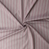 Dusty Maroon and Sage Stripe on White Japanese Cotton Shirting #32759 Fabric By The Yard - Wide shot