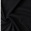 Black 13.5oz. Italian Cotton Ribbing from Brugnoli #32834 Fabric By The Yard