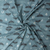 Wind Observer Slate Stretch Cotton Jersey Knit from Art Gallery Fabrics #32894 Fabric By The Yard - Wide shot