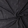 Black on Black Rose Floral Viscose Blend Jaquard #32941 Fabric By The Yard - Wide shot