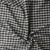 Grey and Black Oversized Houndstooth Boiled Wool  #32976 Fabric By The Yard - Wide shot