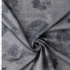 Watercolor Shadow Floral on Charcoal Cotton Chambray #32987 Fabric By The Yard