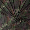 Pink, Lime and Taupe Dot Swirl Abstract Stretch Athletic Knit #33030 Fabric By The Yard - Wide shot