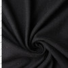 Black Poly/Wool Melton #33036 Fabric By The Yard