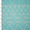 Aqua Tribal Stretch Lace