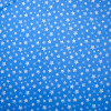 White Stars on Sky Blue 4-Way Stretch Nylon/Lycra