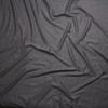 Dark Grey Heather Lightweight French Terry Fabric By The Yard - Wide shot