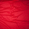 Red Stretch Rayon Jersey Knit Fabric By The Yard - Wide shot