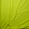 Neon Yellow Solid Braided Look Liverpool Knit Fabric By The Yard - Wide shot