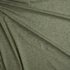 Olive Green Heather Heavyweight Brushed Athletic Knit Fabric By The Yard - Wide shot