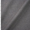 Medium Grey Heather Designer Wool Melton Fabric By The Yard