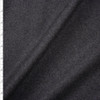 Charcoal Grey Heather Designer Wool Melton Fabric By The Yard