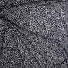 Black and Grey Cheetah Double Sweater Knit Fabric By The Yard - Wide shot