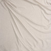 Ivory Heather Brushed Stretch Rib Knit Fabric By The Yard - Wide shot