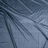 Dusty Blue Corded Stretch Velvet Fabric By The Yard - Wide shot