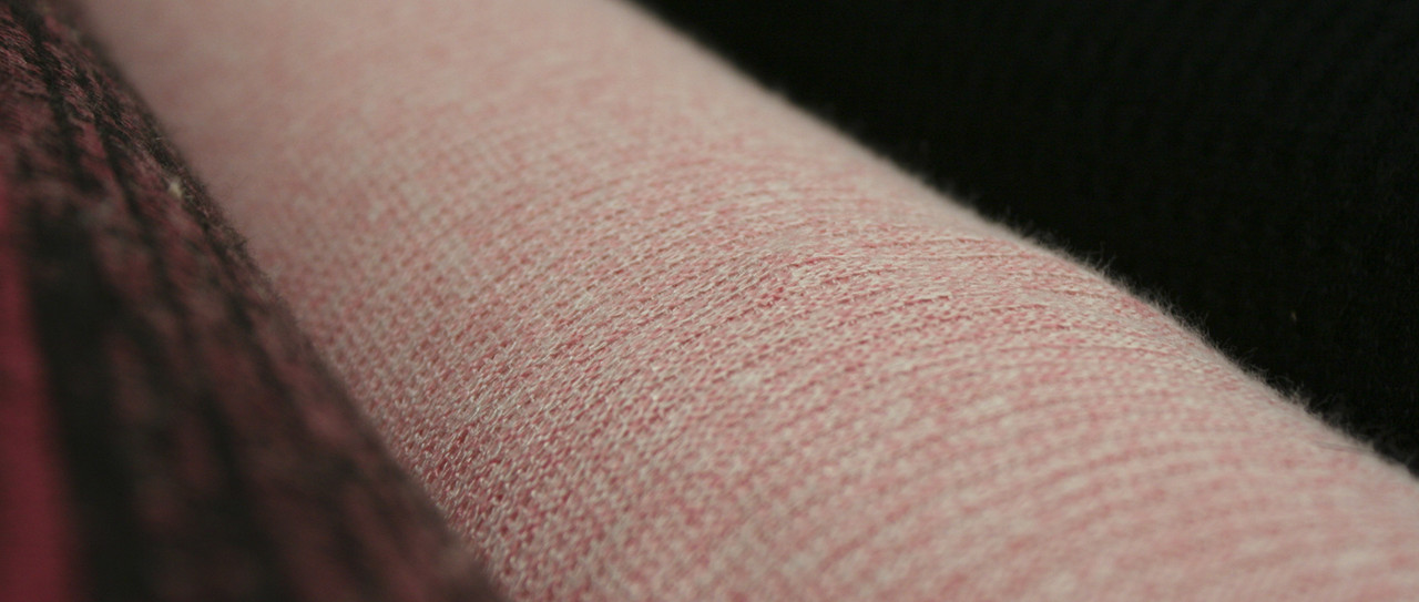 pink sweater knit fabric