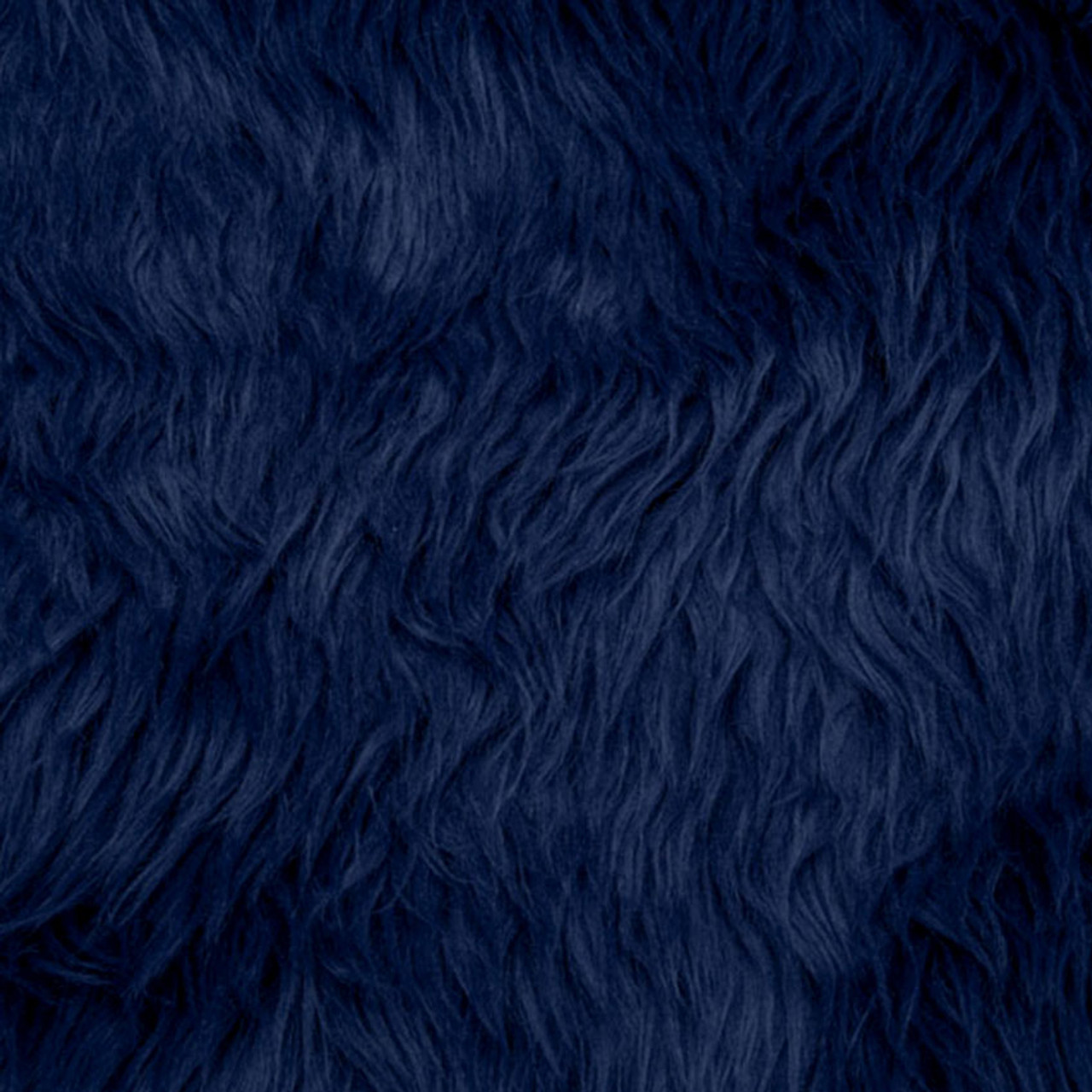 Blue on sale faux fur