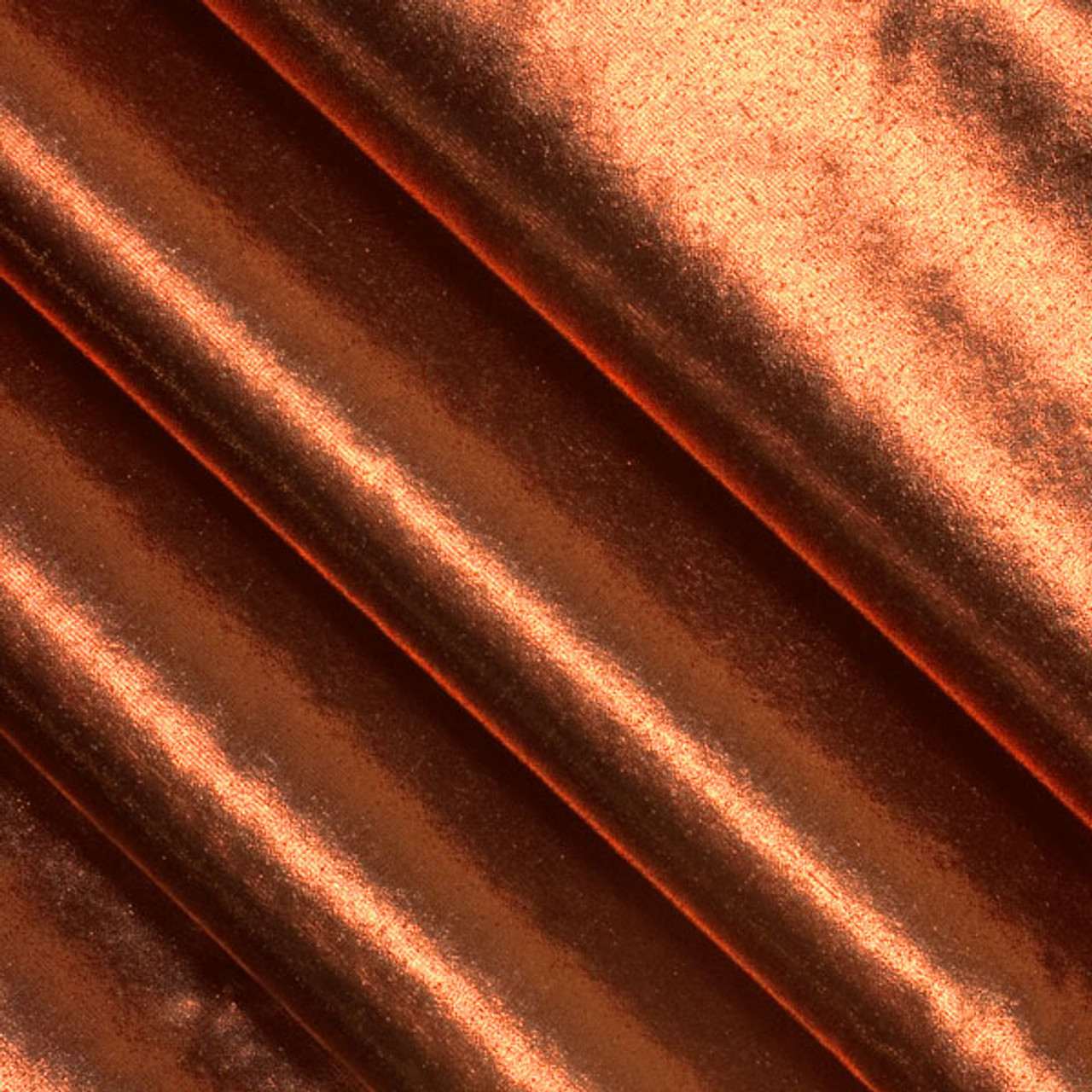 Soft Tissue Lamé - Copper - Fabric by the Yard