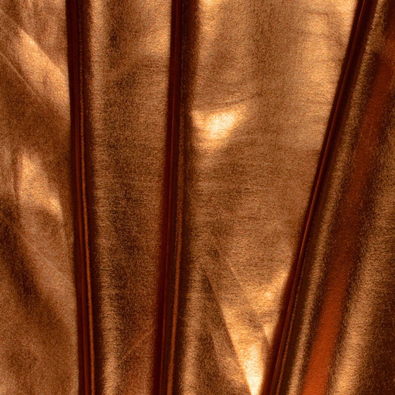 Peach / Lt Copper Pin Dot 4 Way Spandex Fabric #16