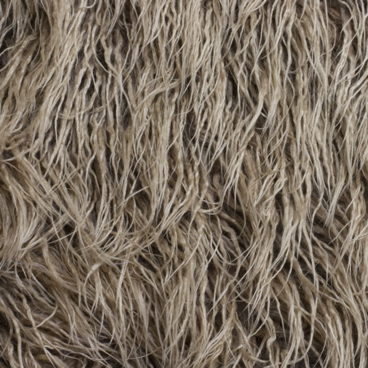 Extra-long pile faux fur fabric