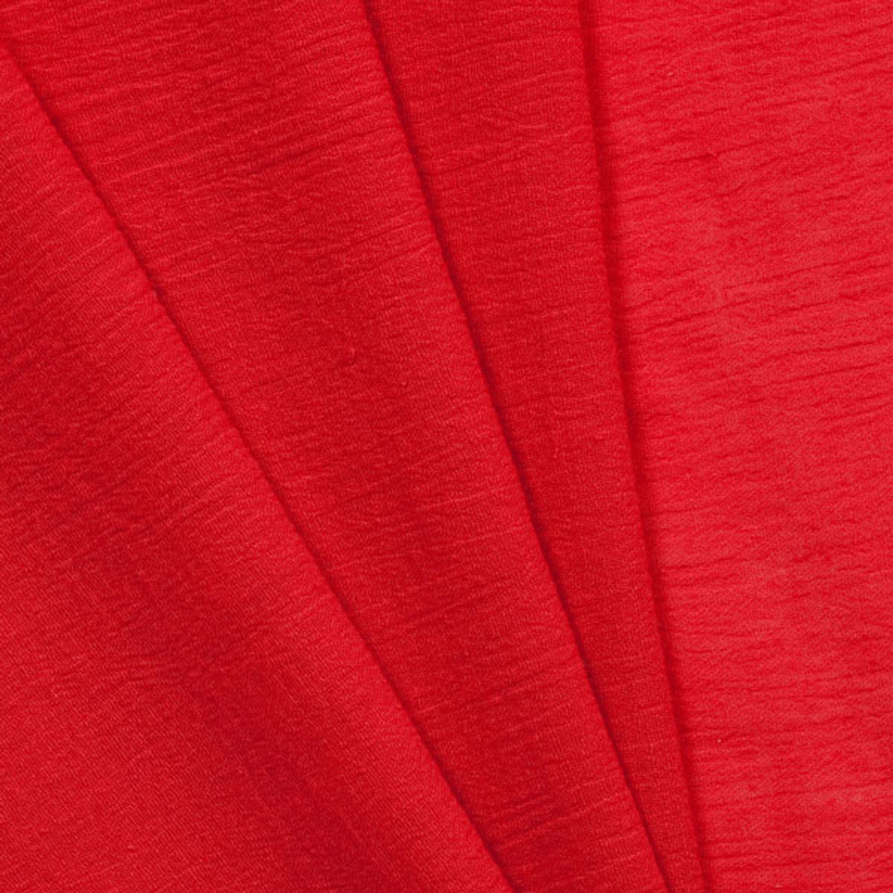 Cali Fabrics | Red Cotton Gauze