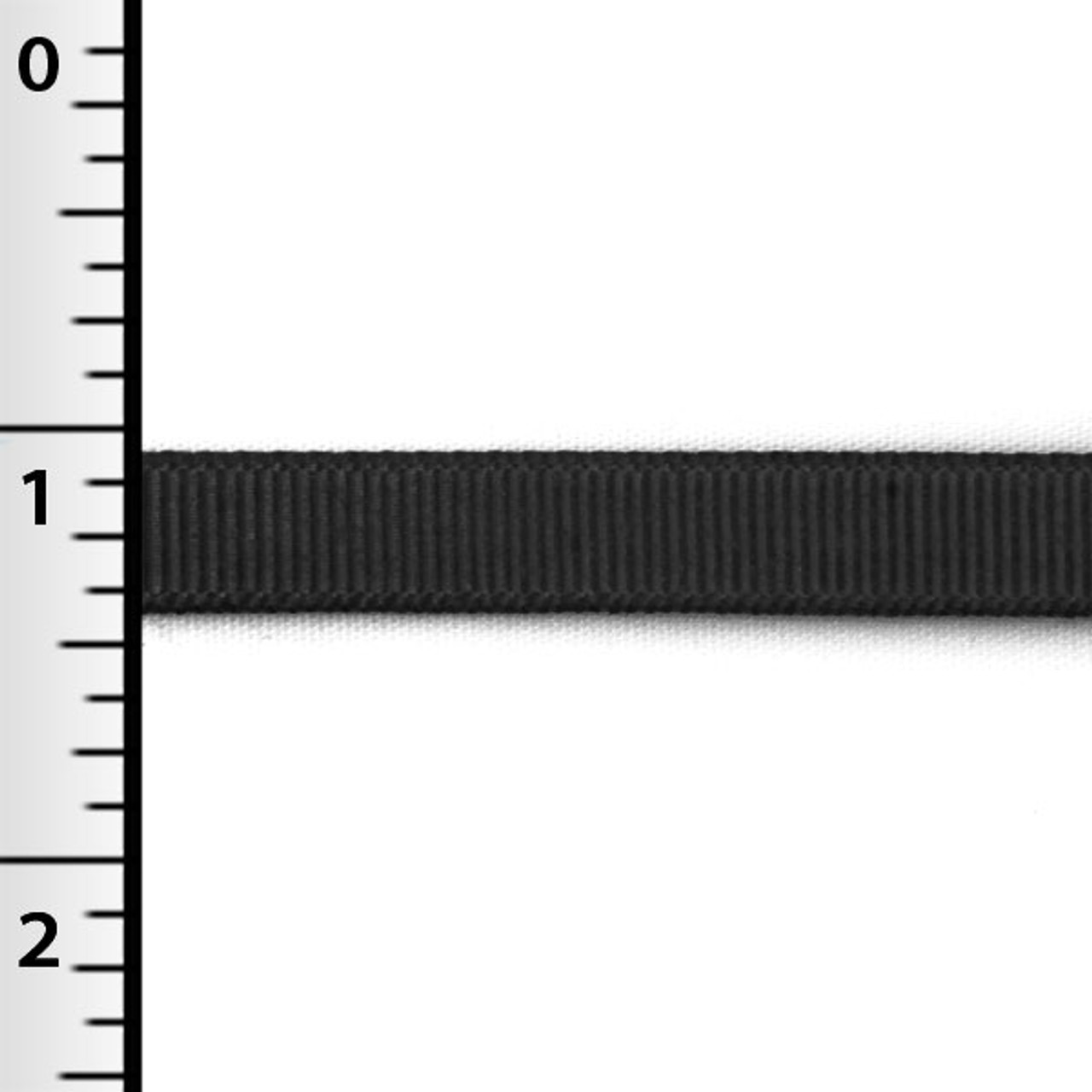  Maclemon 3/8 Inch x 100yds Black Grosgrain Ribbon