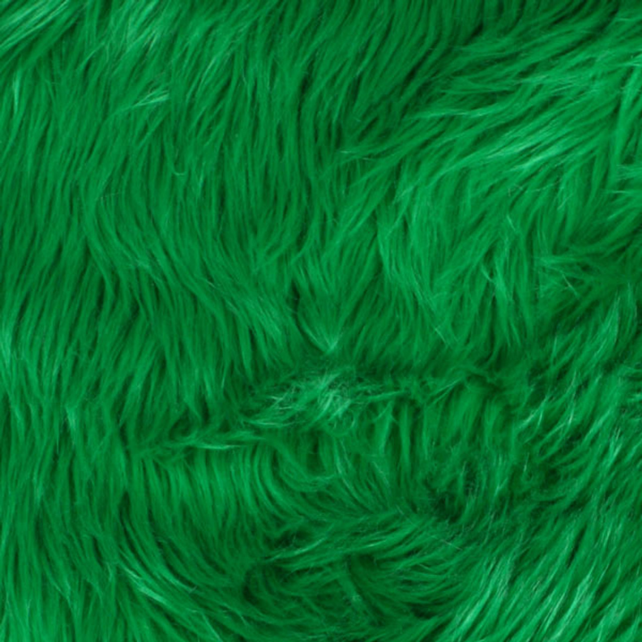 Ice Fabrics Faux Fur Fabric Squares - 14x14 Inches Pre-Cut Craft Fur Fabric  - Shaggy Mohair Fabric for Costumes, Apparel, Rugs, Pillows, Decorations  and More - Kelly Green Fur Fabric 