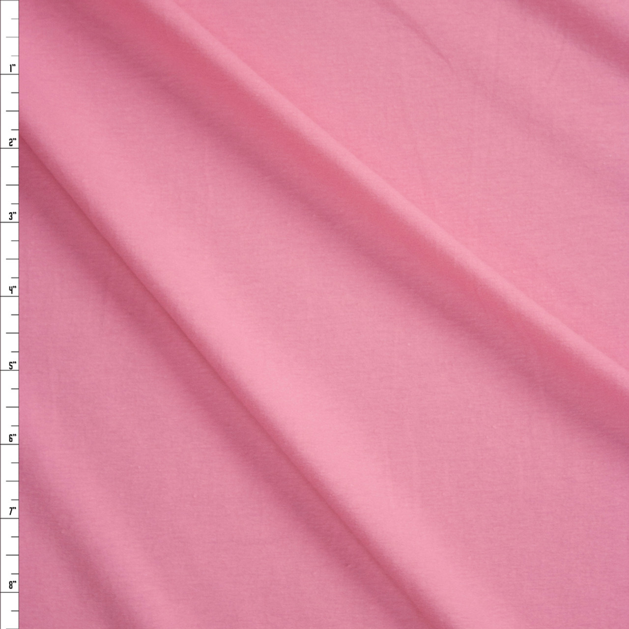Hot Pink Stretch Cotton Blended Denim
